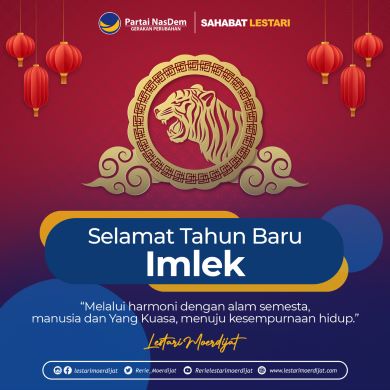 Peringatan Tahun Baru Imlek Momentum tingkatkan Kebersamaan untuk Kendalikan Penyebaran Covid-19